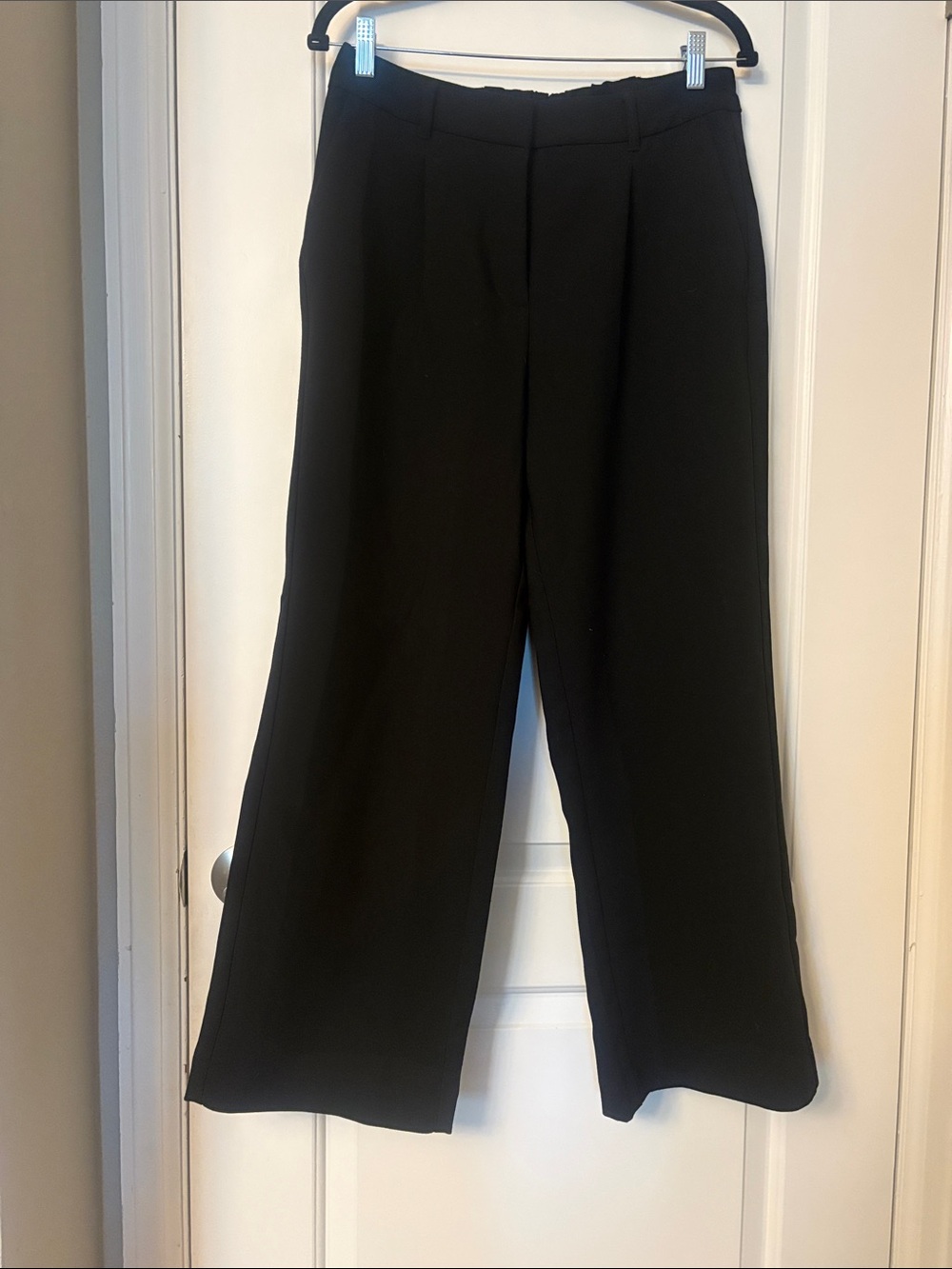 Old Navy Black Wide-Leg Dress Pants for Women